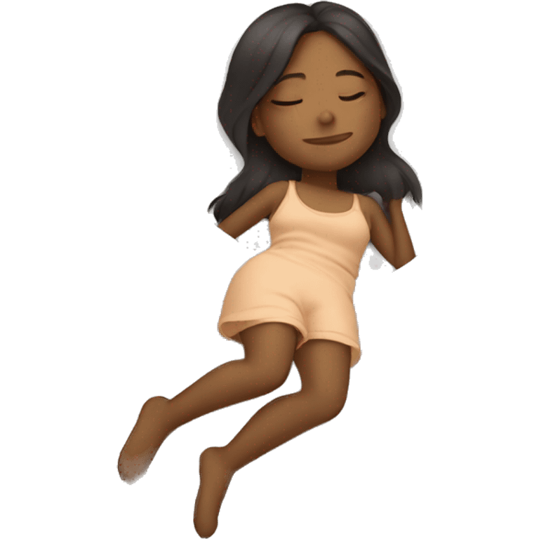 A girl sleeping  emoji