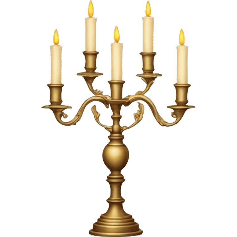 Vintage candelabra  emoji