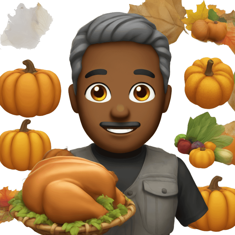 Thanksgiving harvest emoji