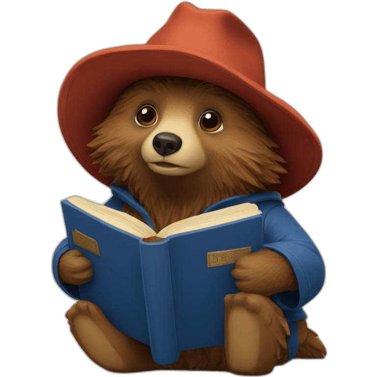 Paddington with torah emoji