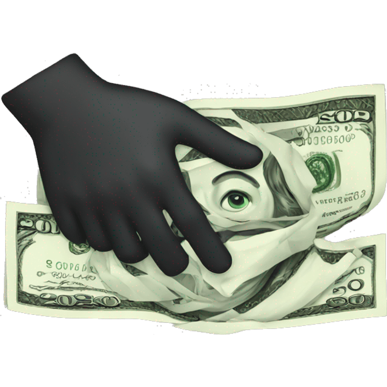 hand-with-money emoji