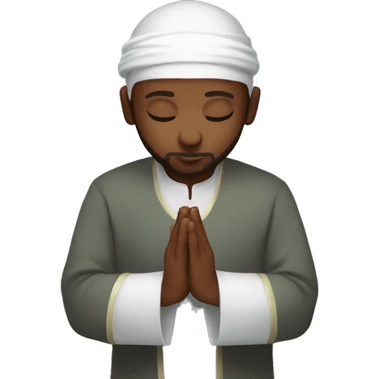 Praying in mosque  emoji