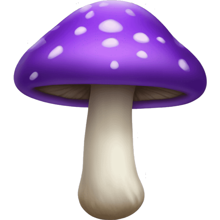 purple mushroom emoji