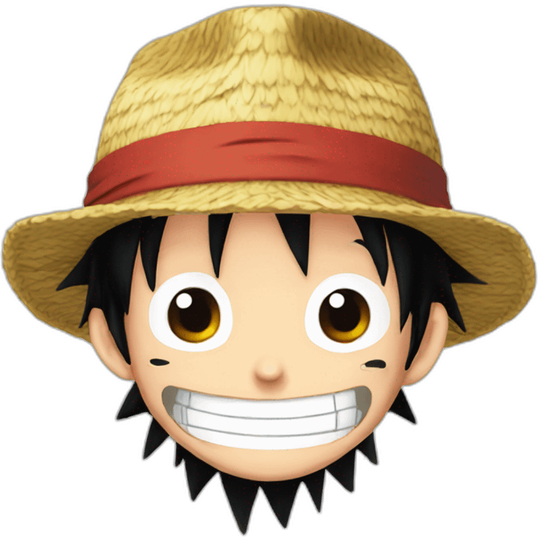 monkey D luffy from one piece emoji