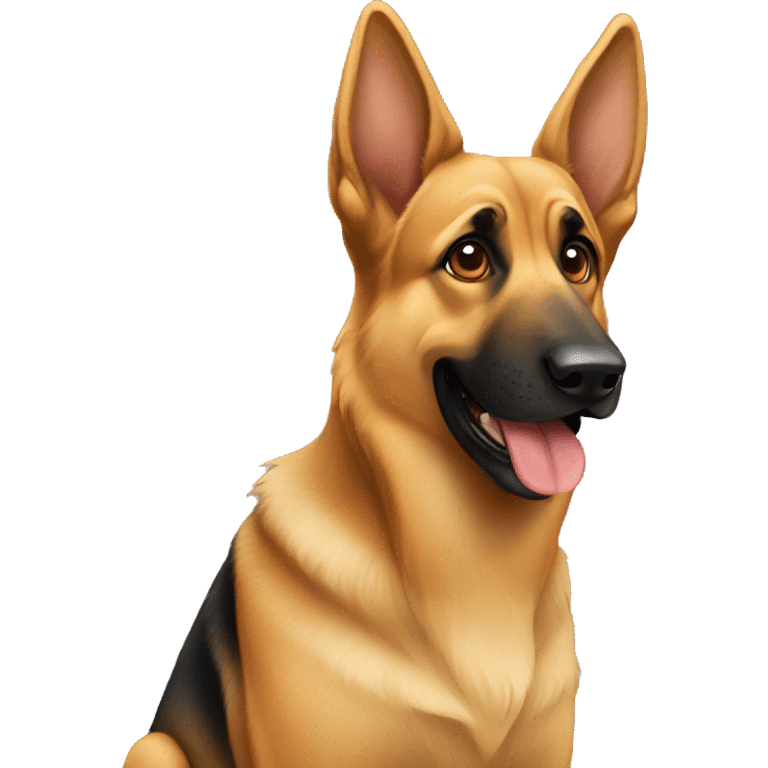 German shepard emoji