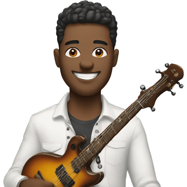 Happy musician emoji