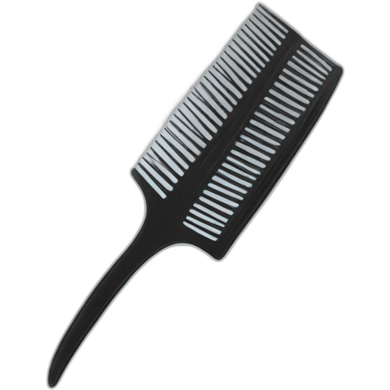 hair comb emoji