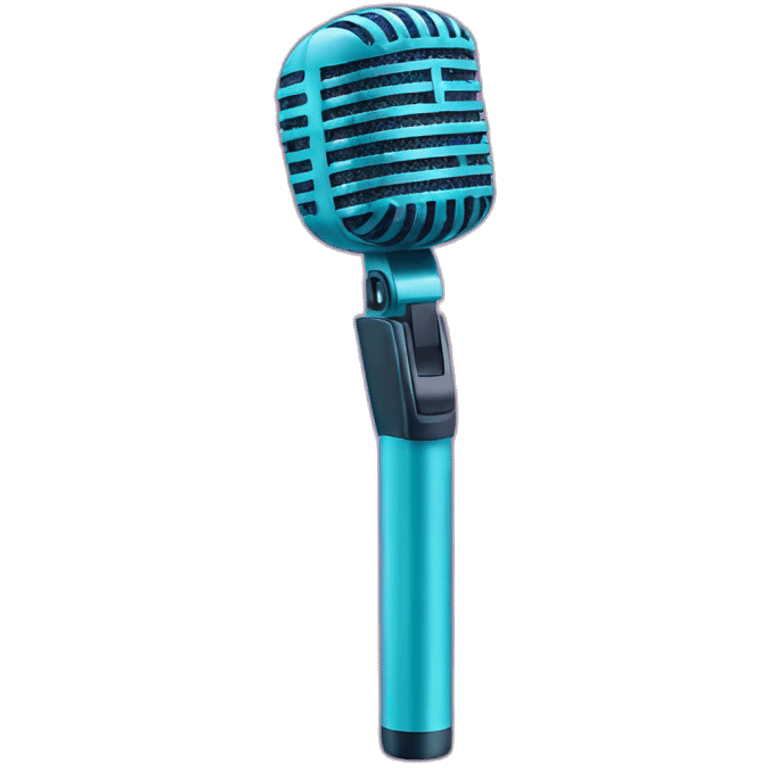 magic microphone sparkles wand emoji