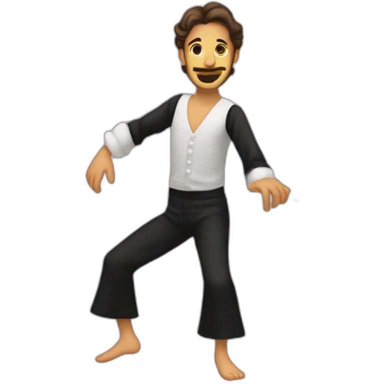 Un evoli qui danse le flamenco emoji