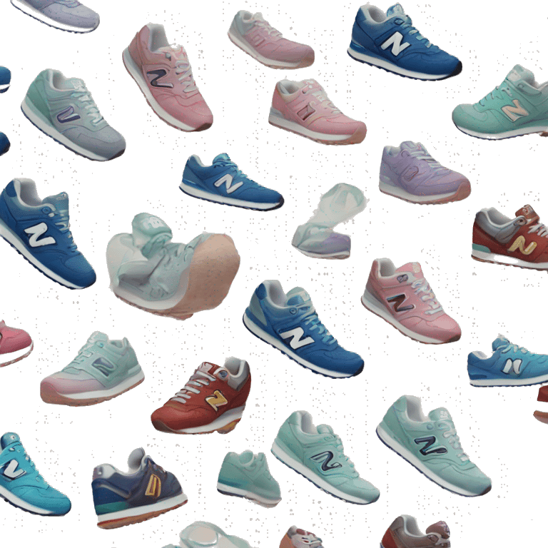 New Balance sneakers emoji