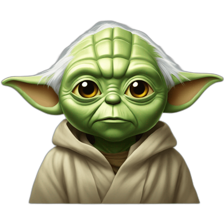 Yoda fantôme emoji