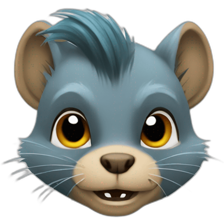 punk squirrel emoji