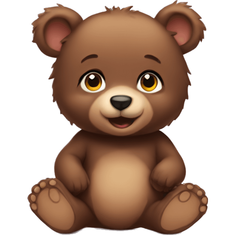 Baby bear emoji