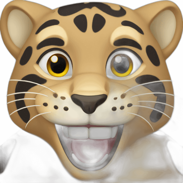 panther smile emoji