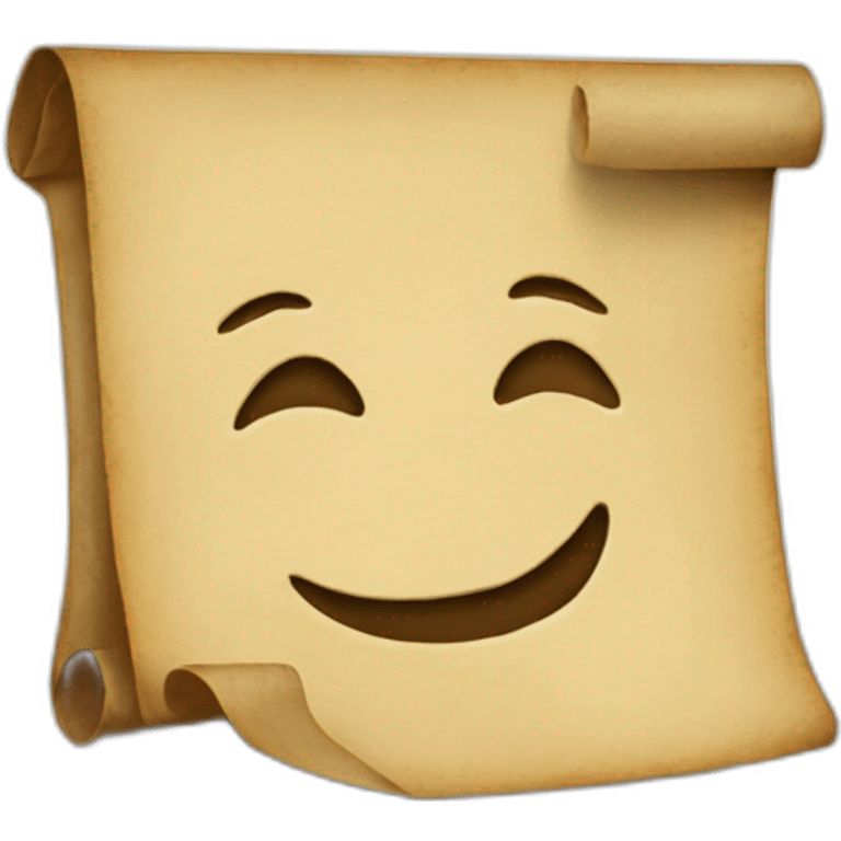 parchment emoji