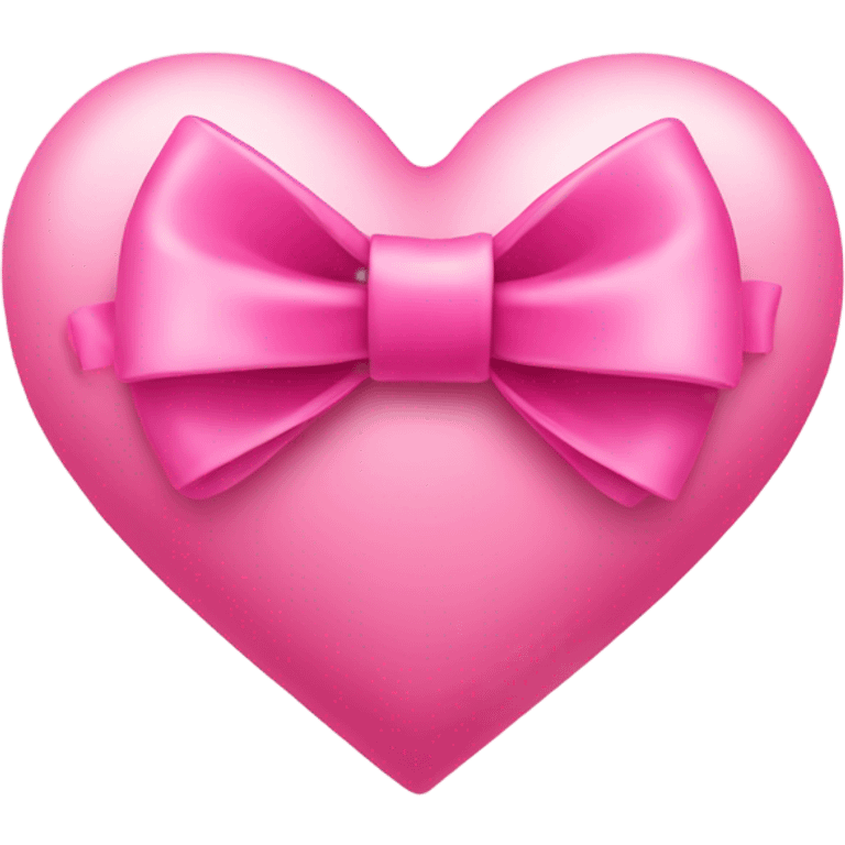 heart with pink bow emoji