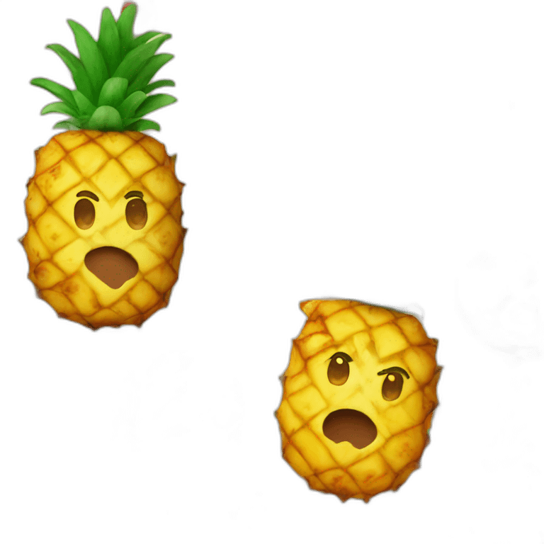 Pineapple on pizza emoji