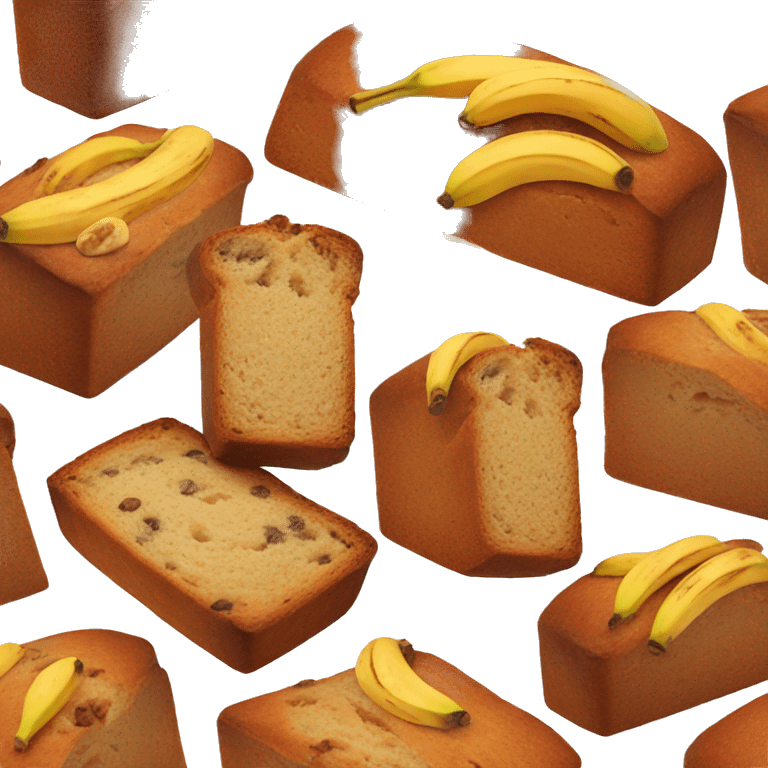 cinnamon banana bread emoji