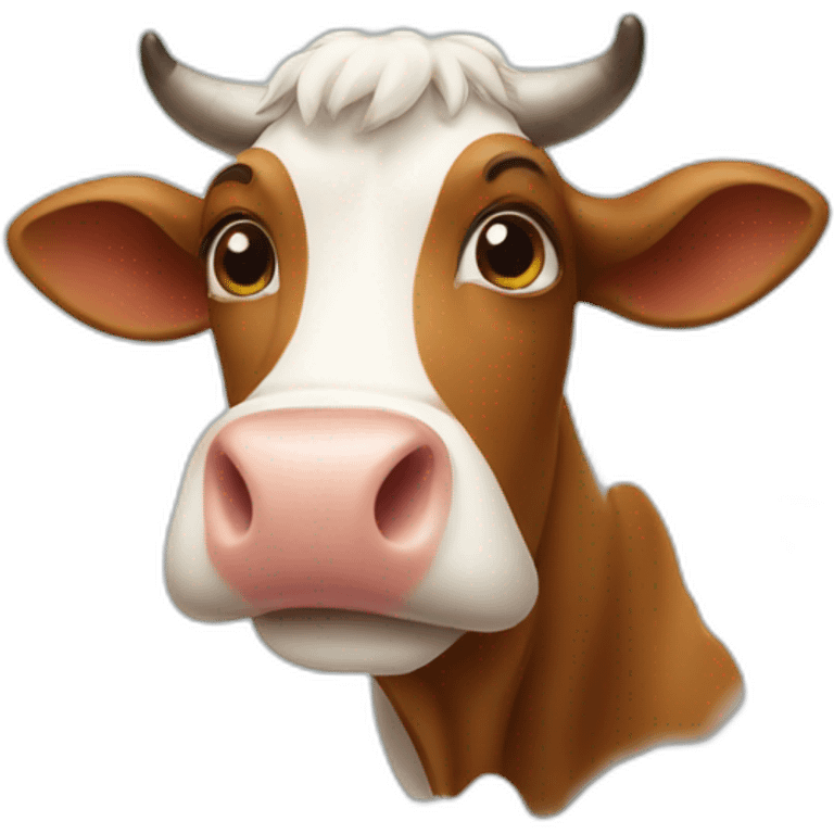 Cow emoji