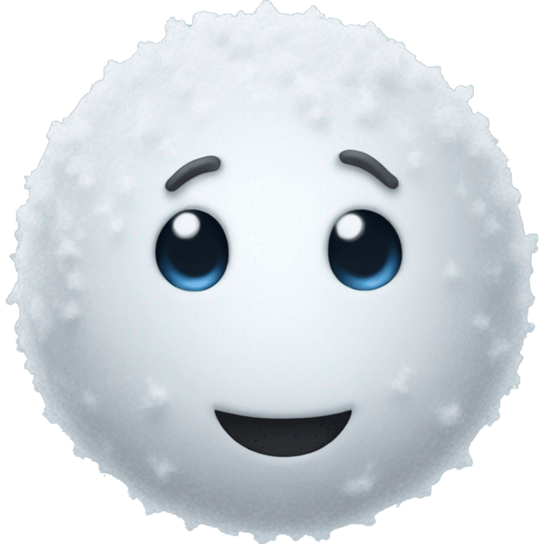 Snowball emoji