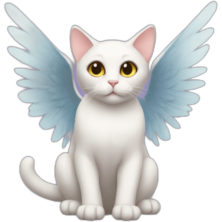 Cat with wings emoji