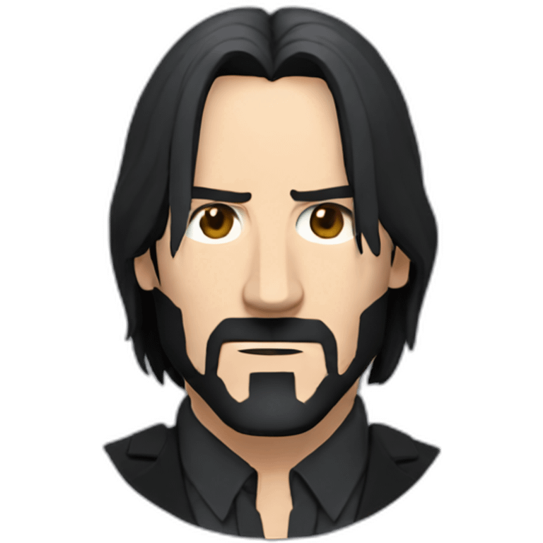 john wick head oh well emoji