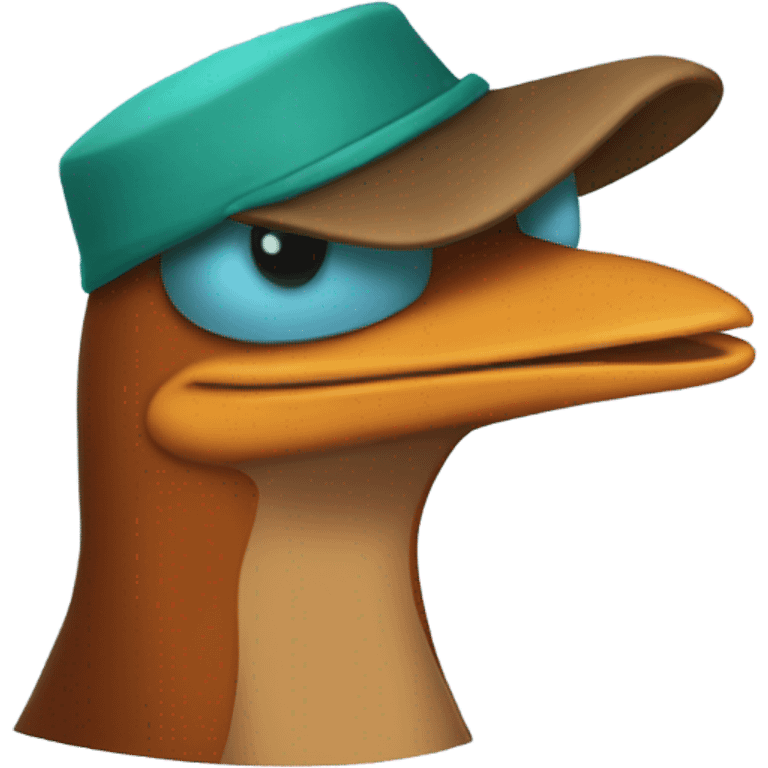 Perry the Platypus emoji