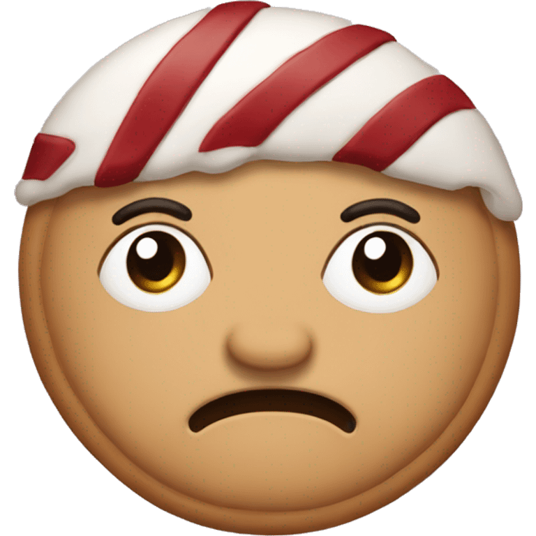 Christmas cookie emoji