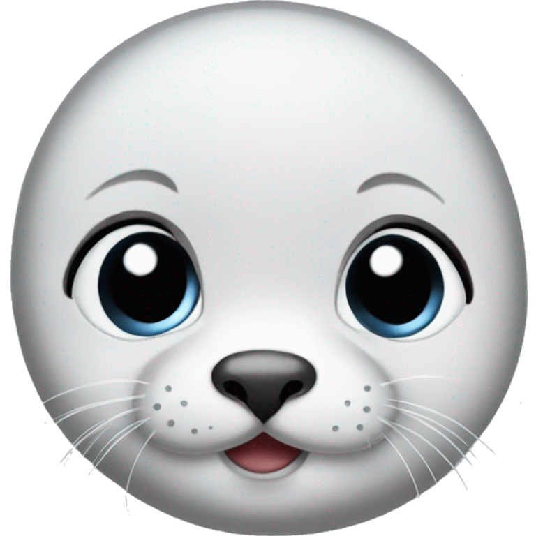 small cute baby seal  emoji