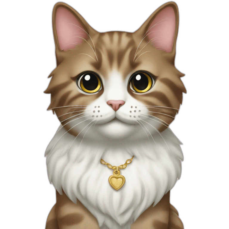 Chantilly-Tiffany cat emoji