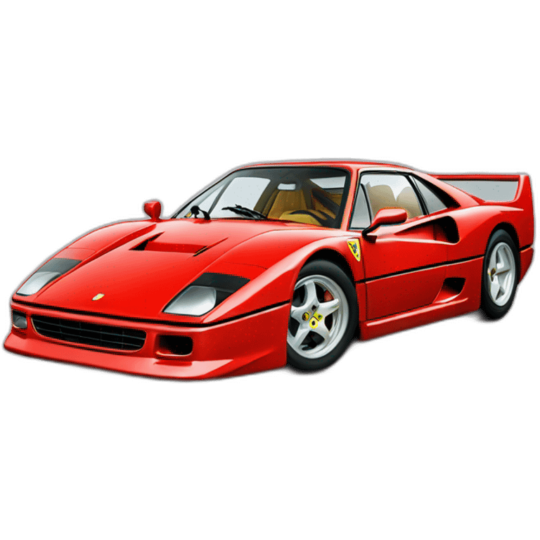 Ferrari f40 emoji