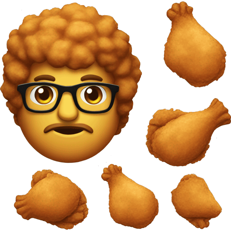 Fried chicken  emoji