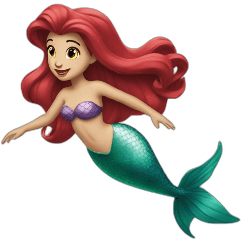 The Little Mermaid emoji