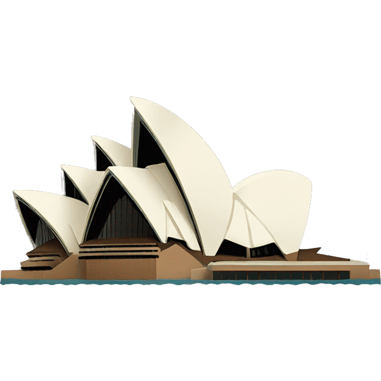 Sydney opera house emoji