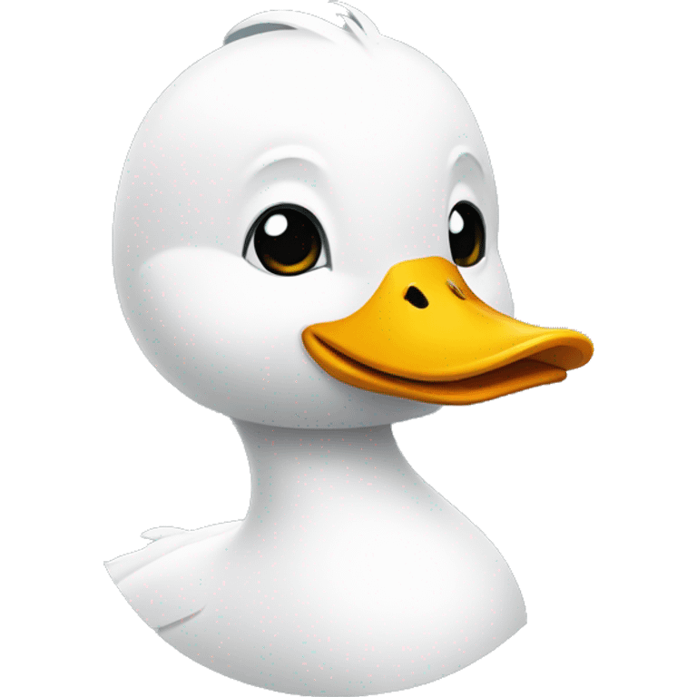 a duck as a software engineer emoji