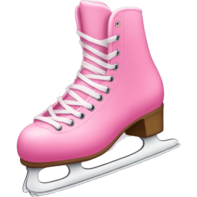 Pink ice skates emoji