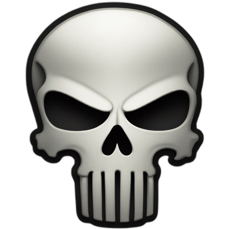 Punisher skull emoji