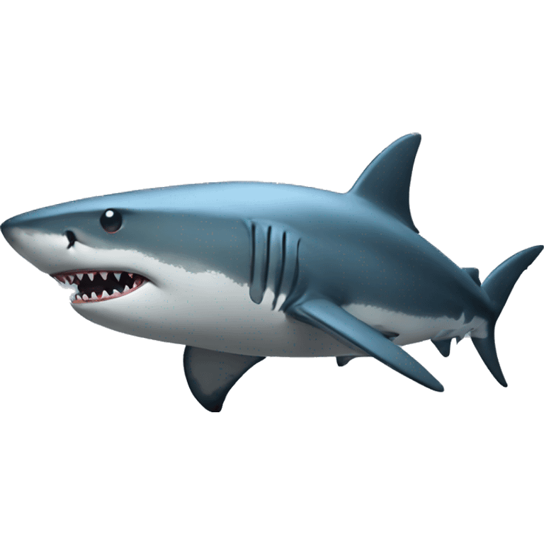 Shark dark sad emoji