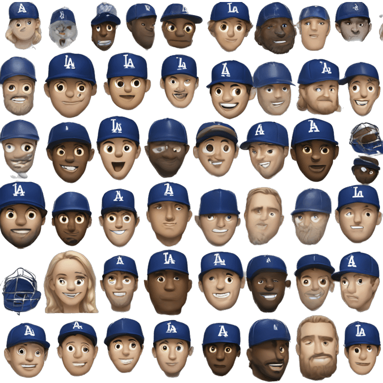 Dodgers emoji