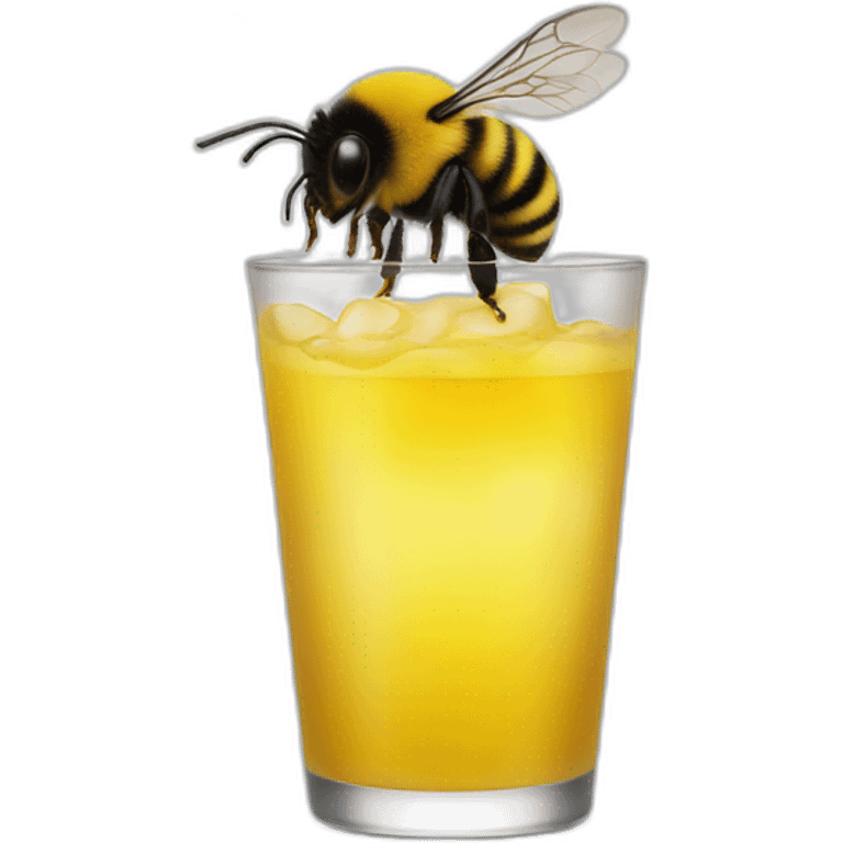 bumblebee drink emoji