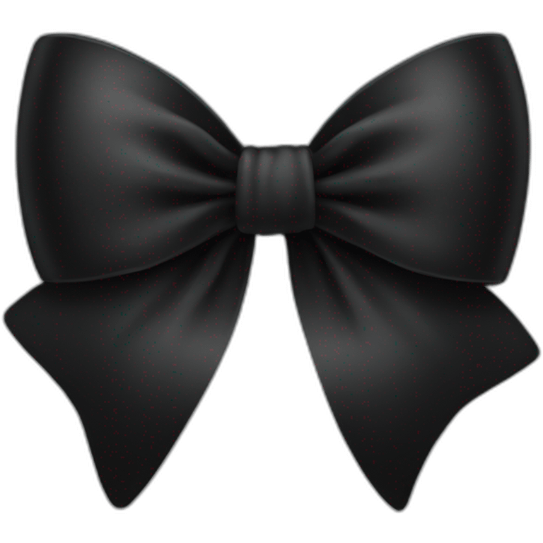 black bow emoji