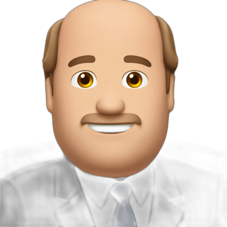 Kevin Malone and his chili emoji