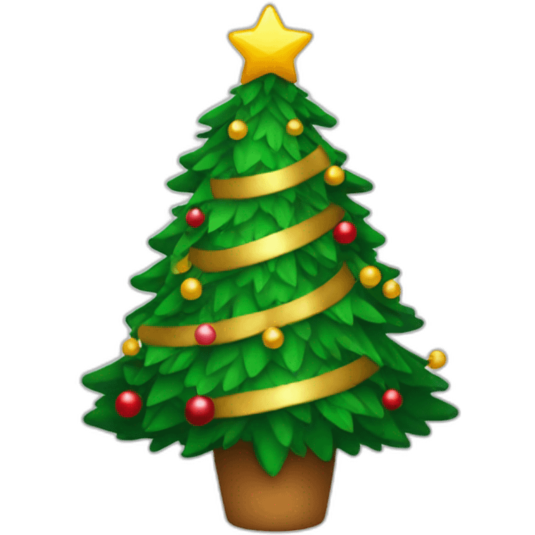 xmas tree emoji