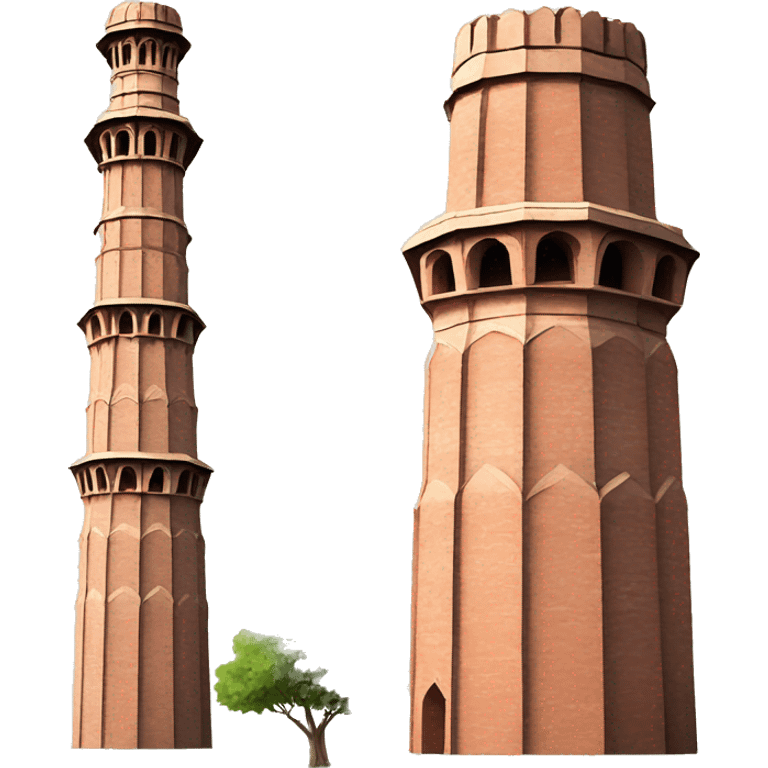 Qutub minar  emoji