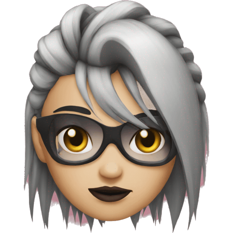 Punk girl emoji