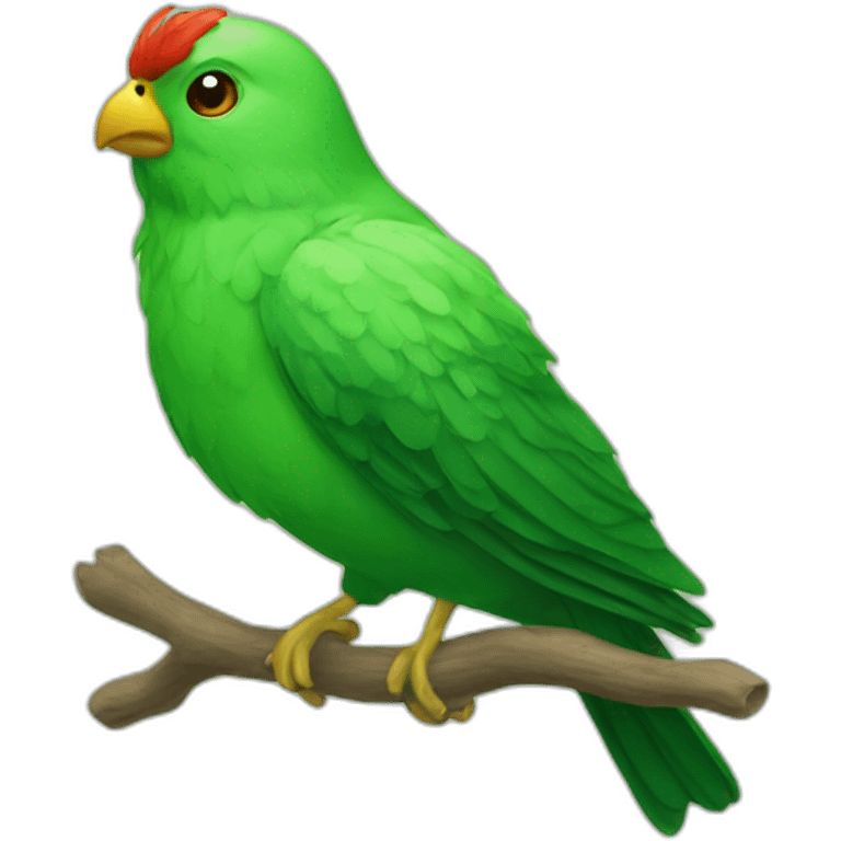 agaporni verde emoji