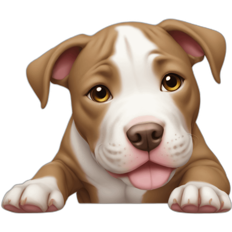 pit bull puppy emoji