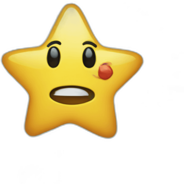 a star exploding emoji