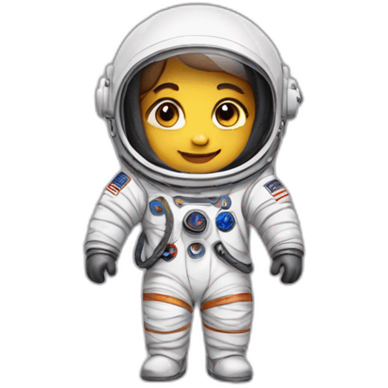 Astronaut cute emoji