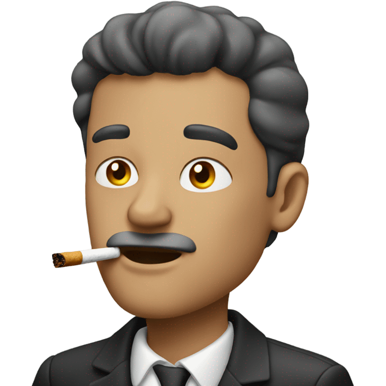 Man smoking  emoji